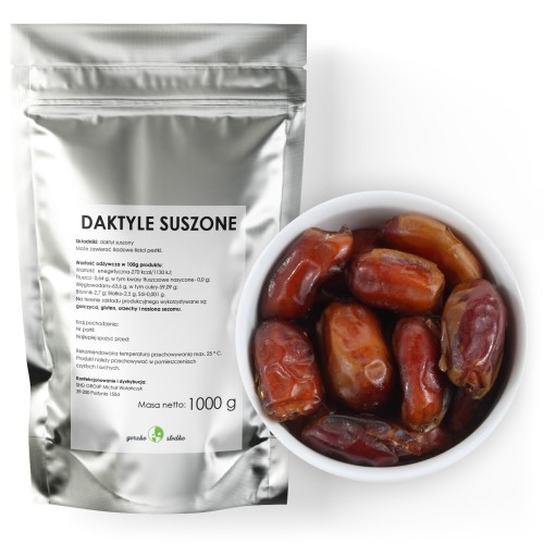 Daktyle suszone - bez pestek